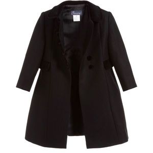 Girls George Wool Coat
